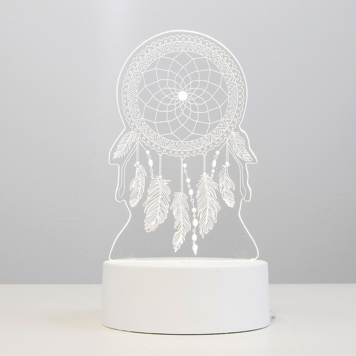 Светильник сенсорный "Ловец снов" LED 3 цвета от USB RISALUX