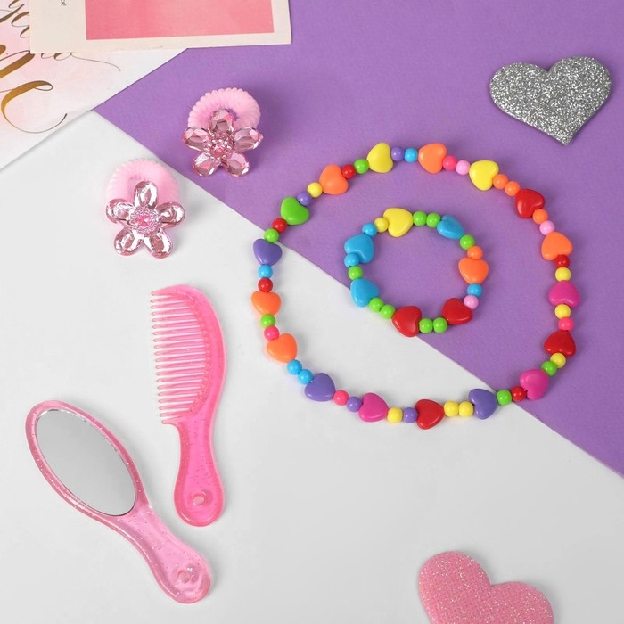 Комплект детский «Выбражулька» 6 предметов, цветной Комплект детский «Выбражулька» 6 предметов, цветной