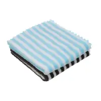 VETTA Салфетка из микрофибры универсальная махровая в полоску, 30х30см, 250г/кв.м., 2 цвета