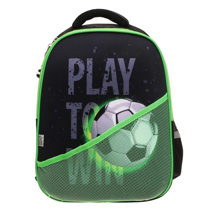 Рюкзак каркасный школьный Calligrata Рюкзак каркасный школьный Calligrata "Футбол", 39 х 30 х 14 см