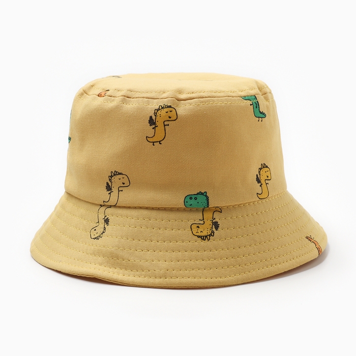 Панама Детская KAFTAN Панама Детская KAFTAN "Дино" р.50 желтый