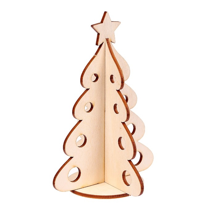 Заготовка для творчества «Пушистая ёлочка» Заготовка для творчества «Пушистая ёлочка»