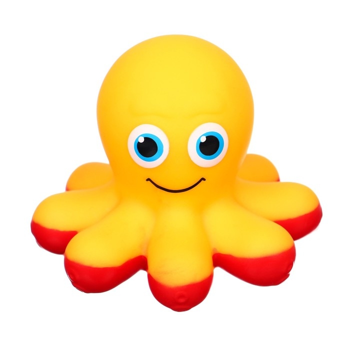 Набор резиновых игрушек для ванны «Осьминоги», с пищалкой, 2 шт, Крошка Я Набор резиновых игрушек для ванны «Осьминоги», с пищалкой, 2 шт, Крошка Я