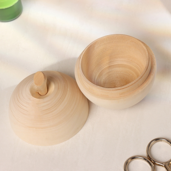 Заготовка для творчества Шкатулка Яблоко 7см Заготовка для творчества Шкатулка Яблоко 7см