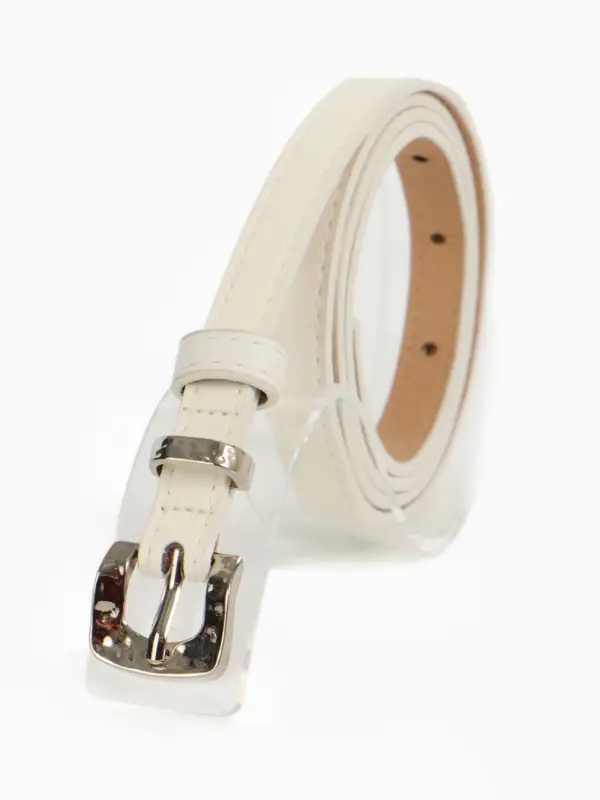 Ремень жен 05-02-02-01, Март2513, 1,3*0,3*110 см, без винта, пряж металл, 1 прокол,