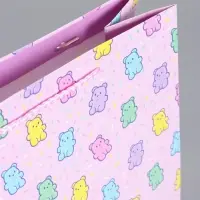 Пакет подарочный ламинированный "Мишки" 26 х 12 х 32 см