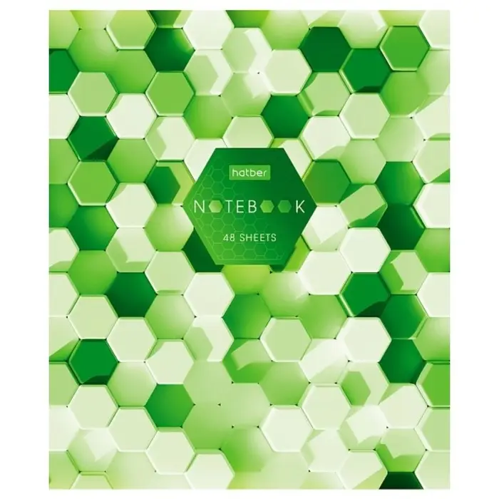 Записная книжка А5, 48 листов в клетку Записная книжка А5, 48 листов в клетку "Цветная мозаика", обложка мелованный картон, блок № 2 (серые листы)