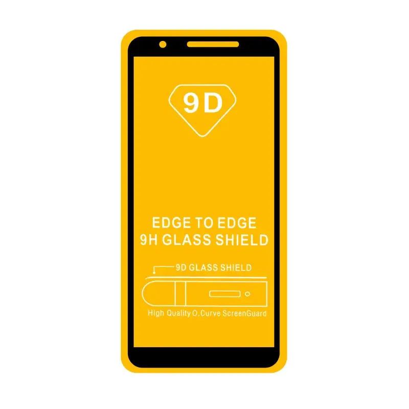 Защитное стекло для Samsung A01 Core с рамкой 9H Full Glue без упаковки (25 шт./уп.)