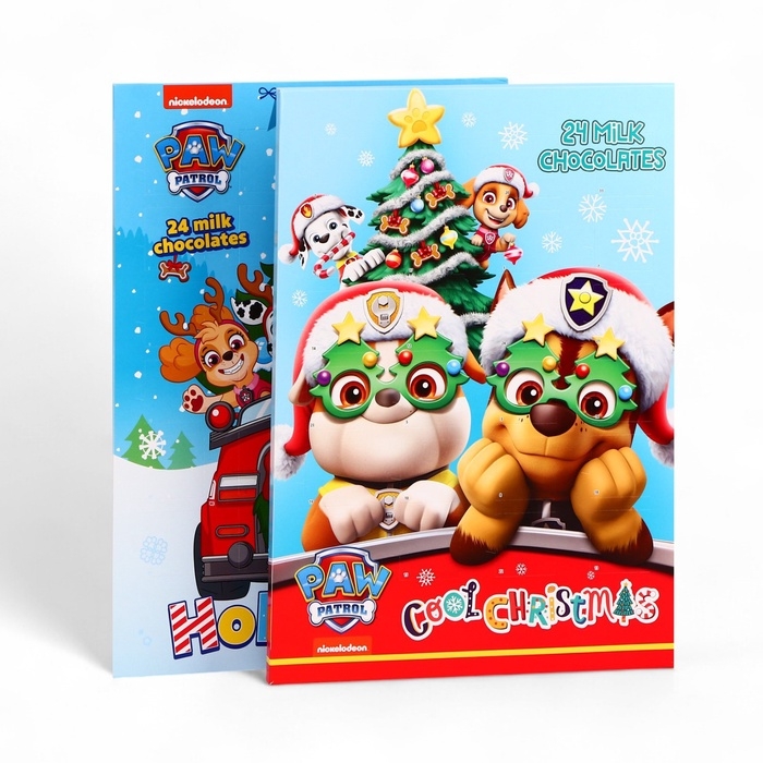 Адвент календарь Адвент календарь "Щенячий патруль", микс, 75 г