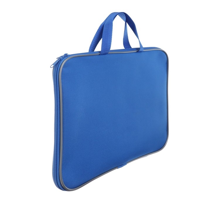 Папка с ручками текстильная А4, Calligrata Папка с ручками текстильная А4, Calligrata "Офис", для бумаг, для офиса, 360 х 270 х 20 мм, 1Ш421, синяя