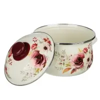 Кастрюля эмалированная VETTA Лаура, 18см, 2л, индукция