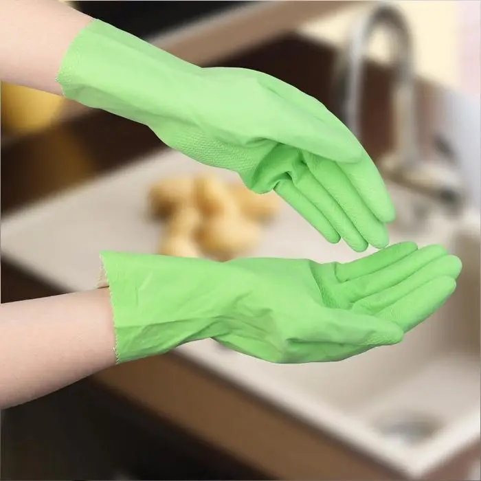 Перчатки хозяйственные Доляна, размер M, латексные, цвет МИКС Перчатки хозяйственные Доляна, размер M, латексные, цвет МИКС