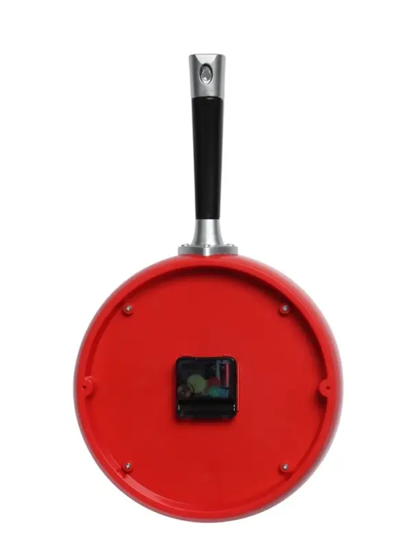 Часы настенные интерьерные &laquo;Сковорода&raquo;, для кухни, бесшумные, плавный ход, 25&times;43 см, чёрные, от батарейки 1&times;АА