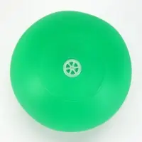 Игрушка для собак &laquo;Мяч монстр&raquo;, 7 см, пищащая, зелёная