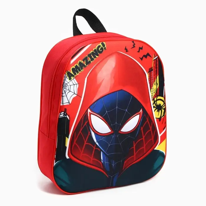 Рюкзак детский для мальчика, 33&times;28&times;9 см, &laquo;Супергерой&raquo;