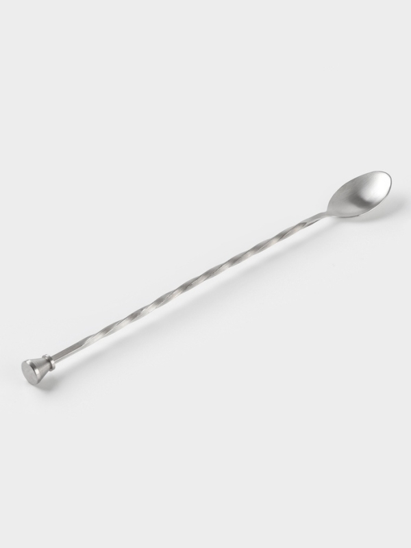 Барная ложка 28 см, с мадлером