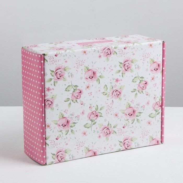 Коробка подарочная складная, упаковка, «Светись от счастья», 27 х 9 х 21 см Коробка подарочная складная, упаковка, «Светись от счастья», 27 х 9 х 21 см