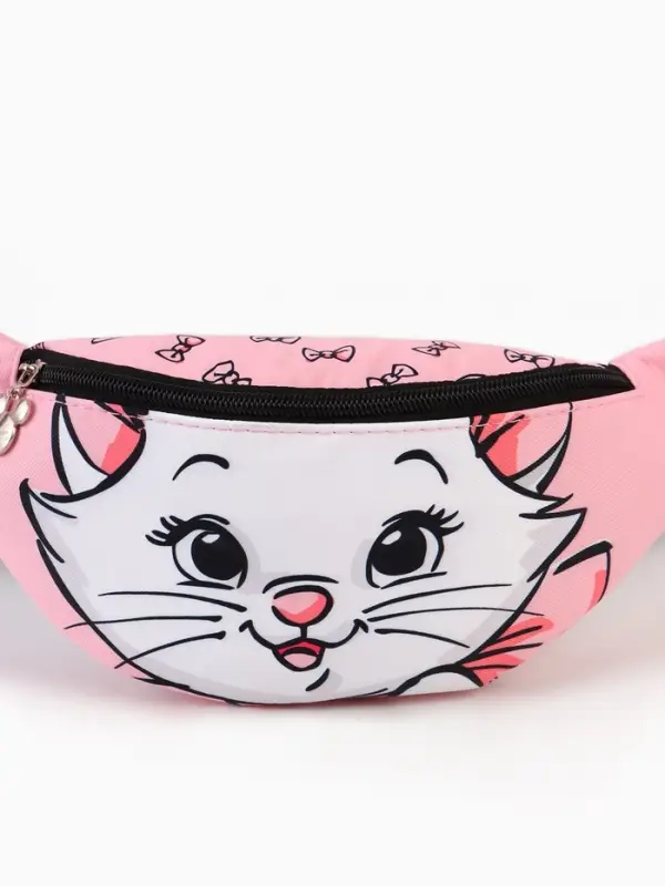 Сумка поясная детская для девочки &laquo;Кошечка Мари&raquo;, 25&times;6&times;13 см