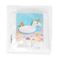 Круг для плавания &laquo;Единорог&raquo;, надувной, d=65 см, от 3 лет, с ручками, с сиденьем, белый