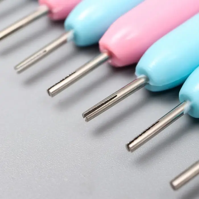 Инструмент для квиллинга с пластиковой ручкой разрез 1 см длина 11 см, МИКС Инструмент для квиллинга с пластиковой ручкой разрез 1 см длина 11 см, МИКС