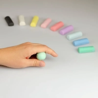 Пластилин Kores Plastilina Пастельный 10 цветов набор общий вес 200гр 34016