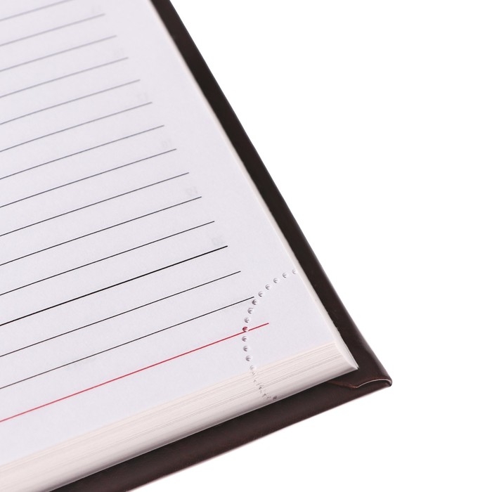 Ежедневник недатированный А5, 160 листов  Ежедневник недатированный А5, 160 листов "Небраска", тёмно-коричневый