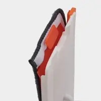 Швабра плоская с вертикальным отжимом и водосгоном Raccoon, стальная ручка, насадка микрофибра, 39&times;11.5&times;130 см