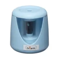 Точилка для карандашей электрическая Calligrata, с контейнером, на батарейках (в комплект не входят), голубая