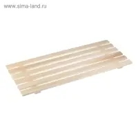Трапик для бани и сауны, 100&times;40 см, липа, &laquo;Добропаровъ&raquo;