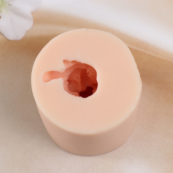 Молд силиконовый Молд силиконовый "Ангел с мишкой" 6,5х6,5х6,3 см (издел. 6х4,2х3,4 см)