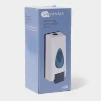 Диспенсер для жидкого мыла SAVANNA, механический, 600 мл, белый