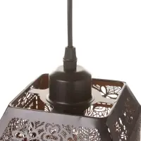 Светильник &laquo;Кэлшот&raquo; (Бабочки) 1&times;40 Вт Е27 черный 13&times;13&times;20+100 см