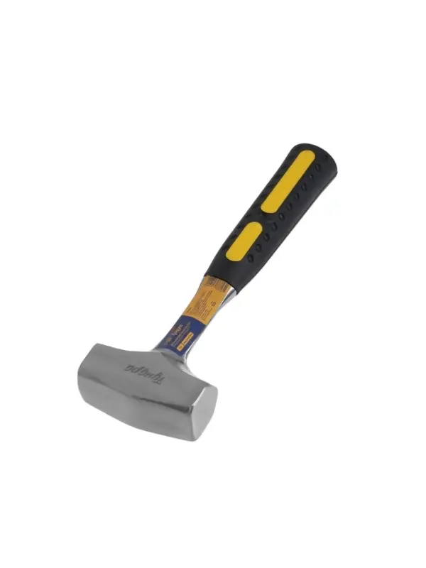 Кувалда ТУНДРА, цельнокованая, квадратный боек, двухкомпонентная рукоятка, 1 кг Кувалда ТУНДРА, цельнокованая, квадратный боек, двухкомпонентная рукоятка, 1 кг