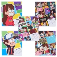 Тетрадь в линейку 24 листа, 5 видов МИКС, обложка мелованный картон, «Гравити Фолз» Тетрадь в линейку 24 листа, 5 видов МИКС, обложка мелованный картон, «Гравити Фолз»