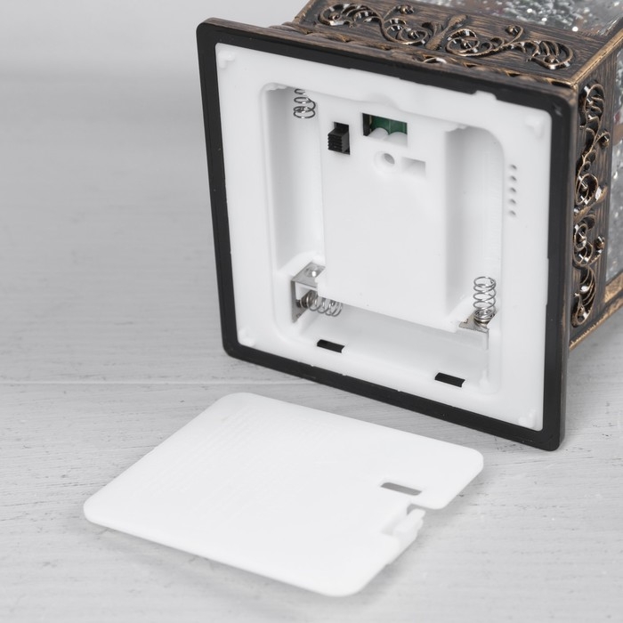 Светодиодная фигура «Фонарь с Дедом Морозом» 12 × 24 × 12 см, пластик, батарейки ААх3 (не в комплекте), USB, свечение тёплое белое Светодиодная фигура «Фонарь с Дедом Морозом» 12 × 24 × 12 см, пластик, батарейки ААх3 (не в комплекте), USB, свечение тёплое белое