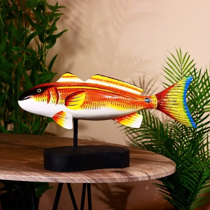 Сувенир  Сувенир "Рыба" дерево 40 см