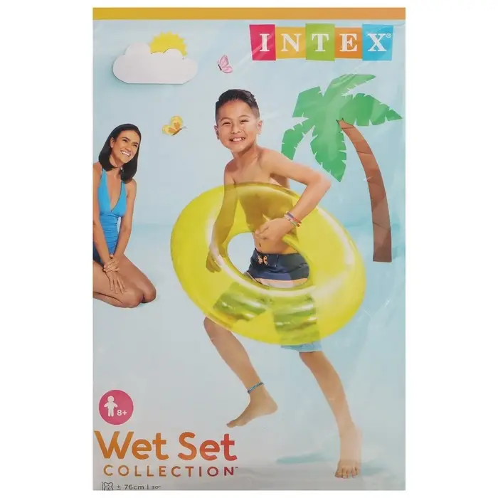 Круг для плавания &laquo;Льдинка&raquo;, надувной, d=76 см, от 8 лет, МИКС, 59260NP INTEX