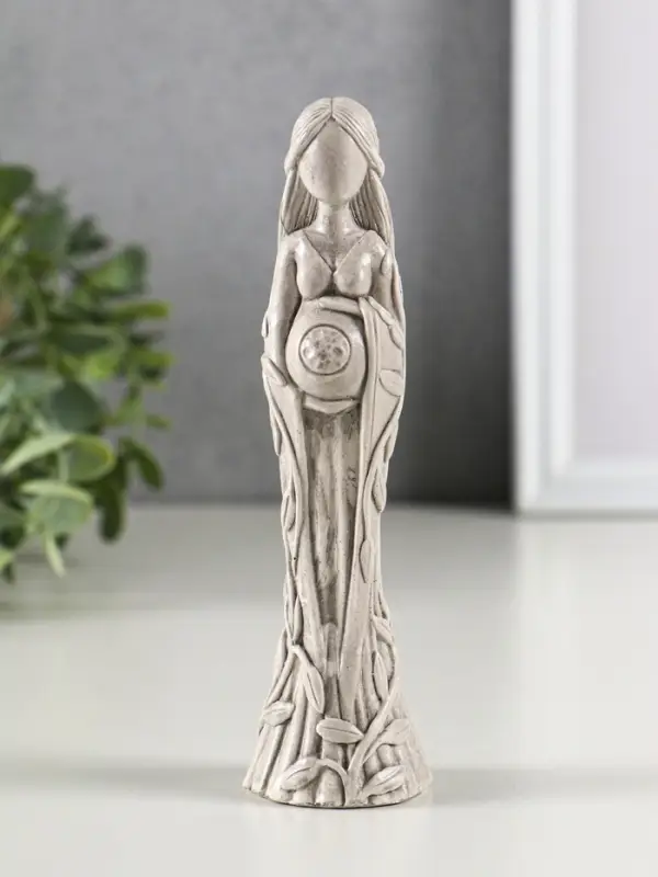 Фигура гипс Фигура гипс "Луна" 15х4 см, под камень