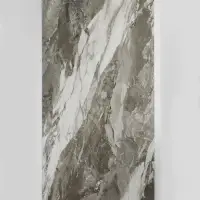 Гибкий мрамор "Кварцит серебро" 1200×600 мм
