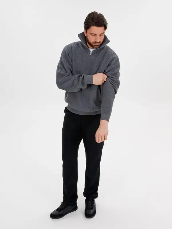 Джемпер Siluetti Birne, серый, размер S/M Джемпер Siluetti Birne, серый, размер S/M