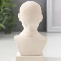 Бюст В.В. Путин, 11×6.5×5.5 см, натуральный, гипс