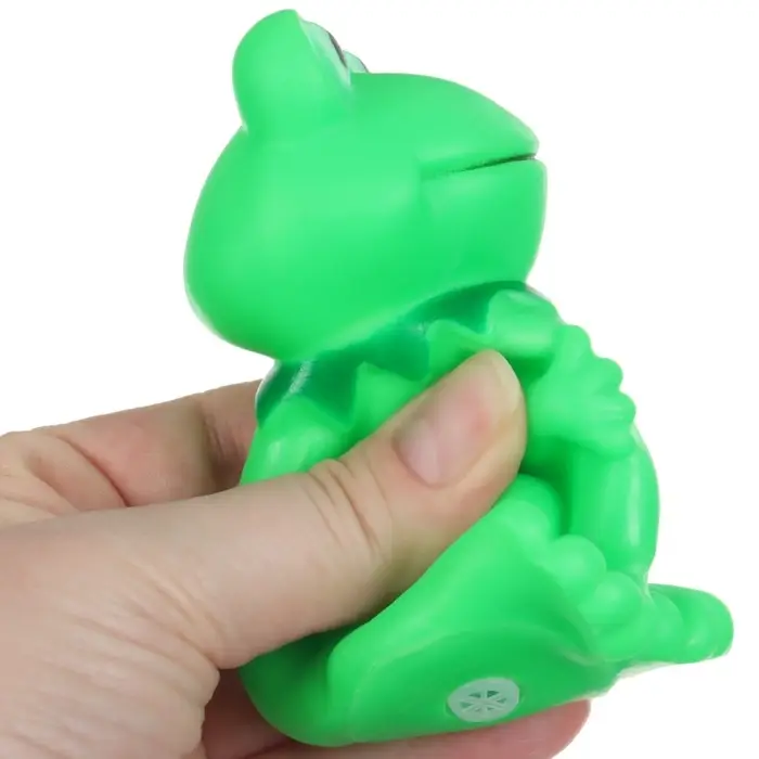 Резиновая игрушка для ванны Крошка Я &laquo;Лягушонок&raquo;, 9 см, с пищалкой