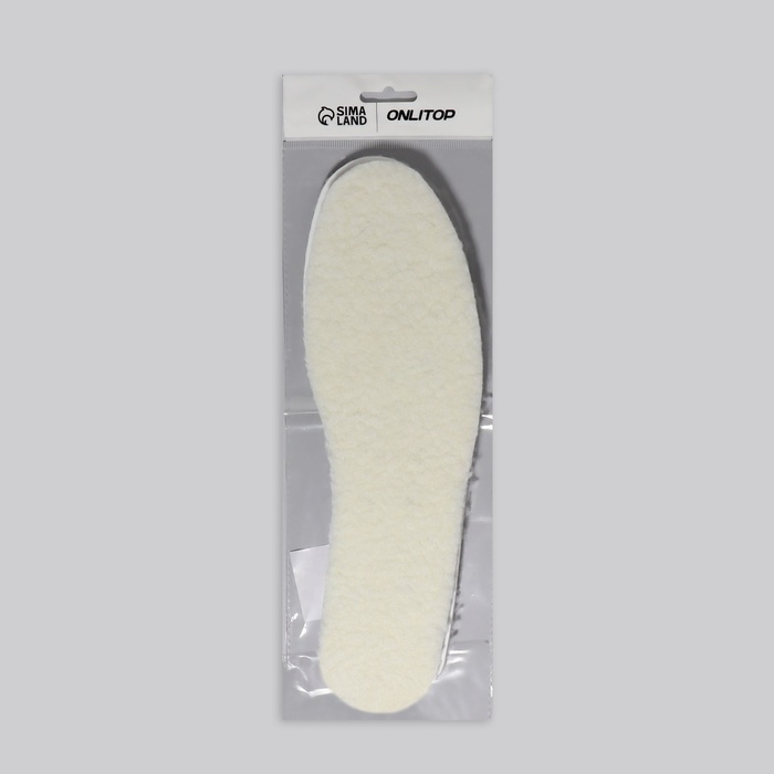 Стельки для обуви, универсальные, двухслойные, р-р RU до 46 (р-р Пр-ля до 46), 29 см, пара, цвет бежевый Стельки для обуви, универсальные, двухслойные, р-р RU до 46 (р-р Пр-ля до 46), 29 см, пара, цвет бежевый