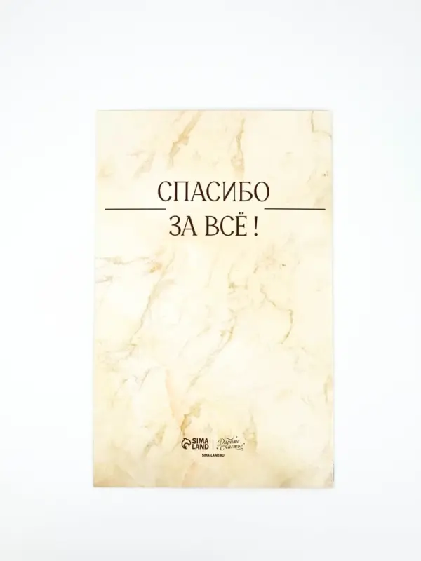 Подарочный пакет с открыткой &laquo;Любимому учителю&raquo;, 23 &times; 27 &times; 11,5 см