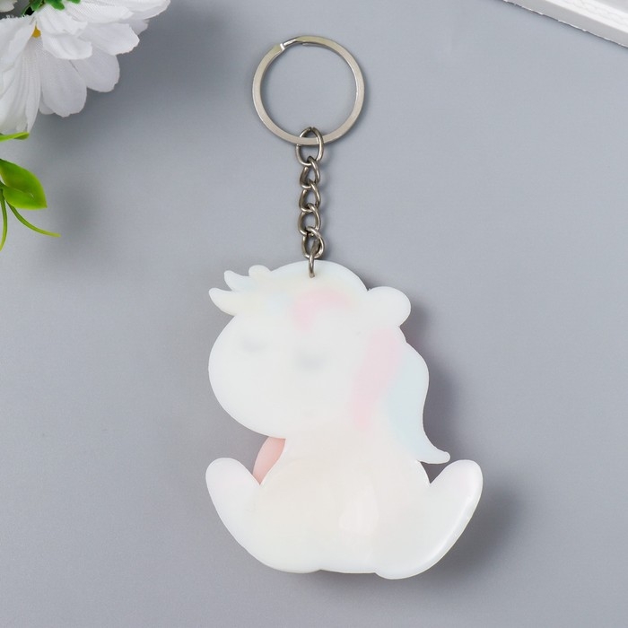 Брелок резина Брелок резина "Единорожка с попкой" 8х4 см