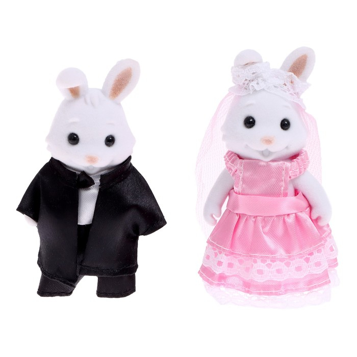 Питомцы «Крошики. Счастливая семья», зайки Питомцы «Крошики. Счастливая семья», зайки