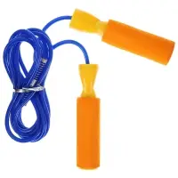 Скакалка ONLYTOP, 2,8 м, цвета МИКС Скакалка ONLYTOP, 2,8 м, цвета МИКС