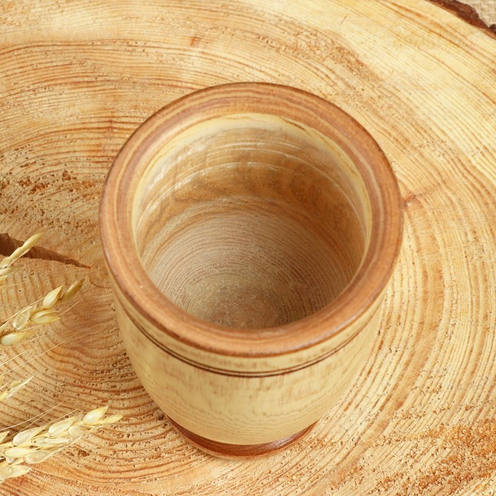 Набор: ступка с пестиком, ясень , 13 см, МИКС Набор: ступка с пестиком, ясень , 13 см, МИКС