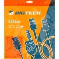Кабель Bigtech (OAVDC12) HDMI 4K 2.0 M/M, 1 м, чер