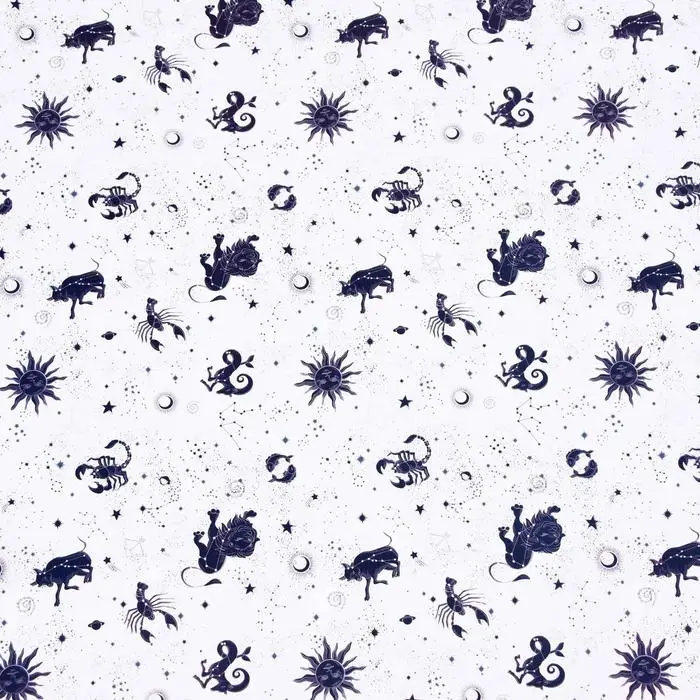 Бумага упаковочная глянцевая двухсторонняя &laquo;Небесные истории&raquo;, 0.5&times;0.7 м,80 г/м